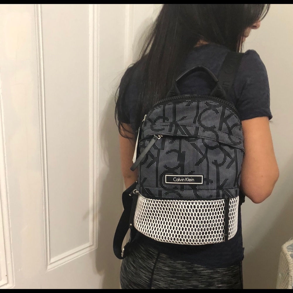 πNew authentic Calvin Klein blue backpack π - Picture 7 of 8
